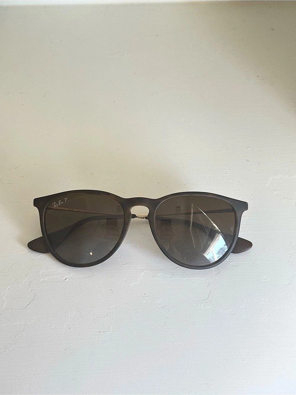 Ray-Ban Erika Polarized Sunglasses Brown RB4171